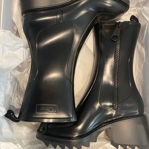 Chloe Betty Rain Boots Size 37 brand new